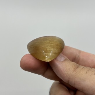 Golden Brazilian Rutilated Quartz - Weight 27.73 Gram