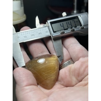 Golden Brazilian Rutilated Quartz - Weight 27.73 Gram