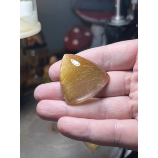 Golden Brazilian Rutilated Quartz - Weight 27.73 Gram
