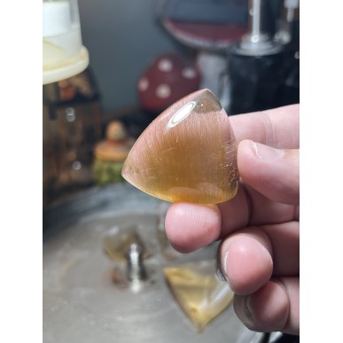 Golden Brazilian Rutilated Quartz - Weight 27.73 Gram