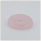 Quartz rose indien naturel avec arc-en-ciel sur le côté