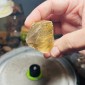 Natural Golden Brazilian Rutile Quartz - weight 98.84 Grams