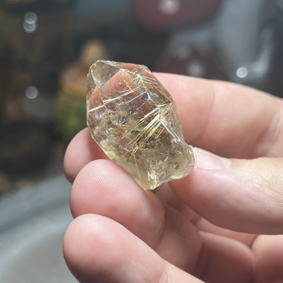 天然巴西金髮晶 - 重量 19.93克
