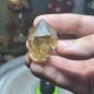 Natural Golden Brazilian Rutile Quartz - weight 38.93 Grams