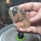 Natural Golden Brazilian Rutile Quartz top with shooting stars - weight 78.73 Grams