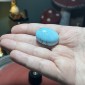 Iranian Dendrite Turquoise from Neyshabur old stock old layers Stabalized only - weight 18.91 Grams