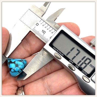 Toile d'araignée Turquoise Forme spéciale à la main