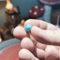 Iranian Turquoise from Neyshabur old stock- old layers Stabalized only - weight 1.70 Grams