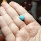 Iranian Turquoise from Neyshabur old stock- old layers Stabalized only - weight 1.70 Grams