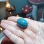 Iranian Spiderweb Turquoise from Neyshabur old stock- old layers Stabalized only - weight 27.47 Grams