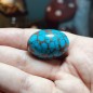 Iranian Spiderweb Turquoise from Neyshabur old stock- old layers Stabalized only - weight 27.47 Grams