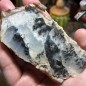 Natural Dendritic chalcedony with white jasper from Brazil - weight 255 Grams