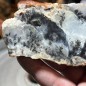 Natural Dendritic chalcedony with white jasper from Brazil - weight 255 Grams