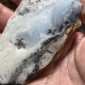 Natural Dendritic chalcedony with white jasper from Brazil - weight 147 Grams