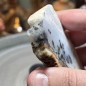 Natural Dendritic chalcedony with white jasper from Brazil - weight 147 Grams