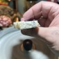 Natural Dendritic chalcedony with white jasper from Brazil - weight 147 Grams