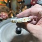 Natural Dendritic chalcedony with white jasper from Brazil - weight 117 Grams