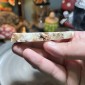 Natural Dendritic chalcedony with white jasper from Brazil - weight 117 Grams