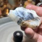 Natural Dendritic chalcedony with white jasper from Brazil - weight 90 Grams