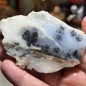 Natural Dendritic chalcedony with white jasper from Brazil - weight 90 Grams