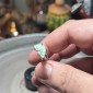 Brazilian Cat’s eye Emerald rare piece great quality natural no oil no treatments - weight 2.7 ct