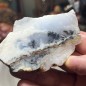 Natural Dendritic chalcedony with white jasper from Brazil - weight 116 Grams