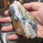 Natural Dendritic chalcedony with white jasper from Brazil - weight 268 Grams