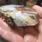 Natural Dendritic chalcedony with white jasper from Brazil - weight 268 Grams