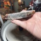 Natural Dendritic chalcedony with white jasper from Brazil - weight 268 Grams
