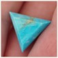 Turquoise américaine à facettes à main levée