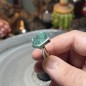Brazilian Galaxy side from Cat’s eye Emerald rare piece great quality natural no oil no treatments - weight 19.10 ct