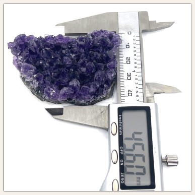 Uruguay Amethist Cluster Gewicht 64,35 Gram