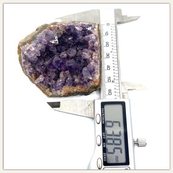 Brasilien Amethyst Cluster Gewicht 120,95 Gramm