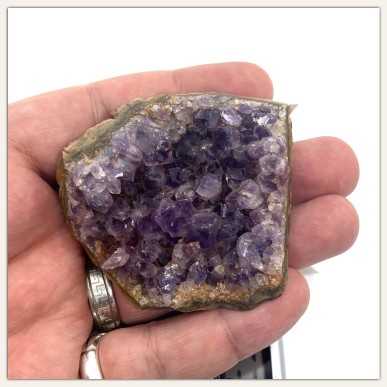 Brazilië Amethist Clustergewicht 120,95 gram