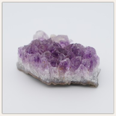 Braziliaanse Amethist Cluster gewicht 52,36 gram